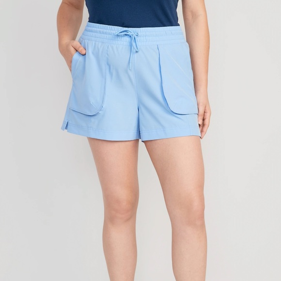 NWT OLD NAVY High-Waisted StretchTech Pull-On Surf Short4-inchBreakwater L - Picture 5 of 9